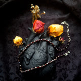 Dark Valentine Pearl Necklace