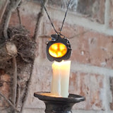 Great Pumpkin Pendant: Fang-tastic Face (tiny!)