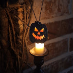 Brass Great Pumpkin Pendant: Sinister Smile