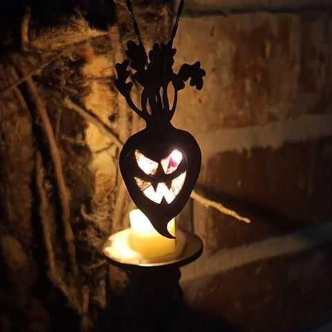 Giant Turnip Jack-o-Lantern: Fang-tastic Face