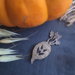 Brass Turnip Jack-o-Lantern: Fang-tastic Face