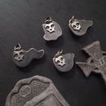 Skelekitty Ghost Kitty Pendants