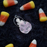 Pumpkin Bucket Pendant: Spikey Smile