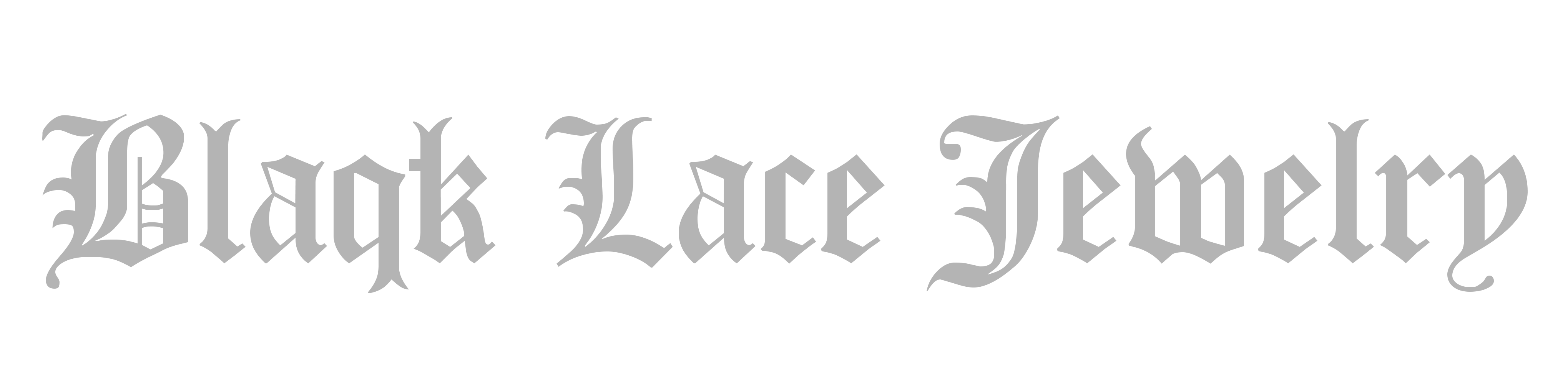 Blaqk Lace Jewelry