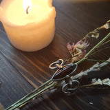Black Flame Candle Ring