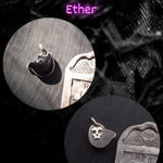 Skelekitty Ghost Kitty Pendants