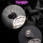 Skelekitty Ghost Kitty Pendants