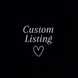 Custom Listing for Meeechelle