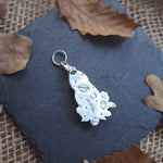 Purrfect Leaf Pile Pendant