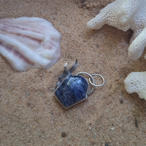 Watery Graves Pendant: Sodalite
