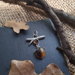 Falling Acorn Pendant
