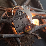 Halfway to Halloween Pendant