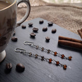 Pumpkin Spiced Gems Earrings