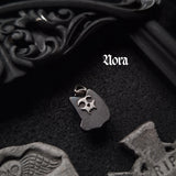 Skelekitty Ghost Kitty Pendants