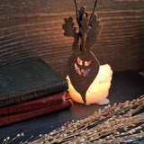 Giant Brass Turnip Jack-o-Lantern: Fang-tastic Face