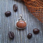 Pumpkin Sparkles Pendant