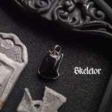 Skelekitty Ghost Kitty Pendants