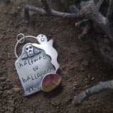 Halfway to Halloween Pendant