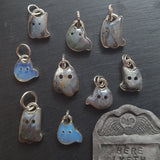 Ghost Kitty Pendants