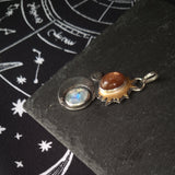 Celestial Duality (ring or pendant)