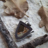 Immortal Oak Pendant - Small Shield