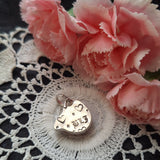 Purrfect Valentine - Ghost Kitty Pendant
