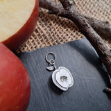 Apple Pendant: Faceted