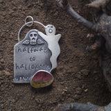 Halfway to Halloween Pendant