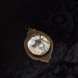 Broken Antique Mirror Pendant (made to order)