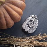 Haunted Great Pumpkin Pendant: Peculiar Pumpkin