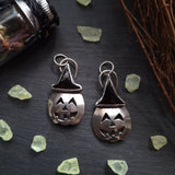 Pumpkin Witch Pendants