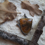 Immortal Oak Pendant - Small Shield