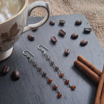 Pumpkin Spiced Gems Earrings