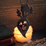 Turnip Jack-o-Lantern: Traditional Grin