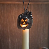 Haunted Great Pumpkin Pendant: Sinister Smile