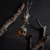 Wal-purr-gisnacht Ghost Kitty Pendant