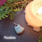 Yule Kitten Ghost Kitty Pendants