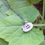 Summer Pumpkin Pendant - Traditional Grin (horizontal)