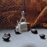 A Cup of Pumpkin Pendant